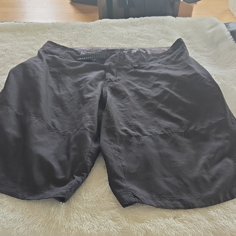 Sleek Black Athletic Shorts for Men